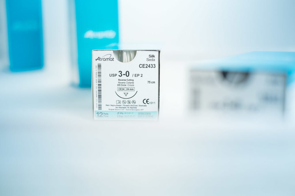 Nicht Resorbierbares Nahtmaterial 4 mednaht shop seide 4280